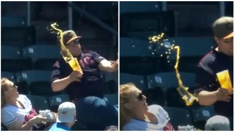 100% αποτυχία: Και το μπαλάκι δεν έπιασε και την μπύρα έχυσε στην κοπέλα του (βίντεο)