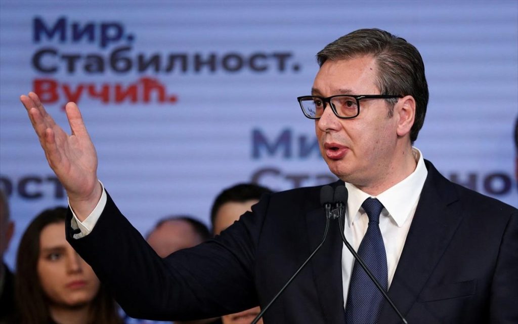 «Η Σερβία θα μείνει πιστή στην πολιτική της απέναντι σε Ρωσία παρά τις πιέσεις της Δύσης» δήλωσε ο Α.Βούτσιτς