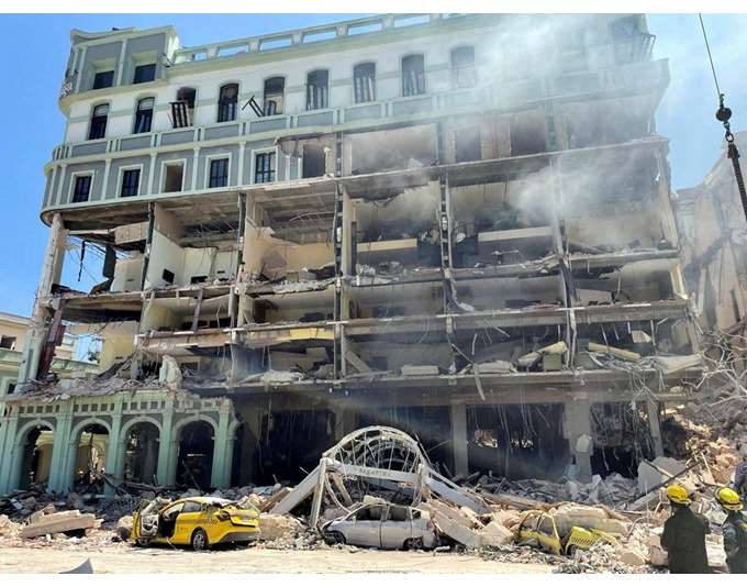 Κούβα: Από διαρροή αερίου η έκρηξη στο ξενοδοχείο Saratoga στην Αβάνα – Τουλάχιστον 18 νεκροί