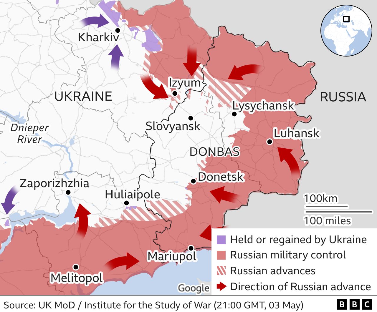 Πώς τα δυτικά ΜΜΕ κάνουν το «άσπρο-μαύρο»: Η Ρωσία «ηττάται» ενώ έχει καταλάβει το 25% του ουκρανικού εδάφους!