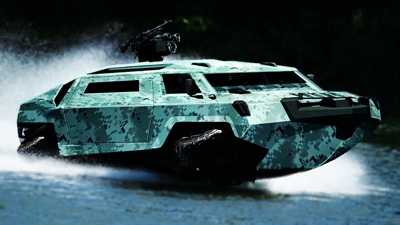 Τα 10 καλύτερα αμφίβια στρατιωτικά οχήματα στον κόσμο (βίντεο)