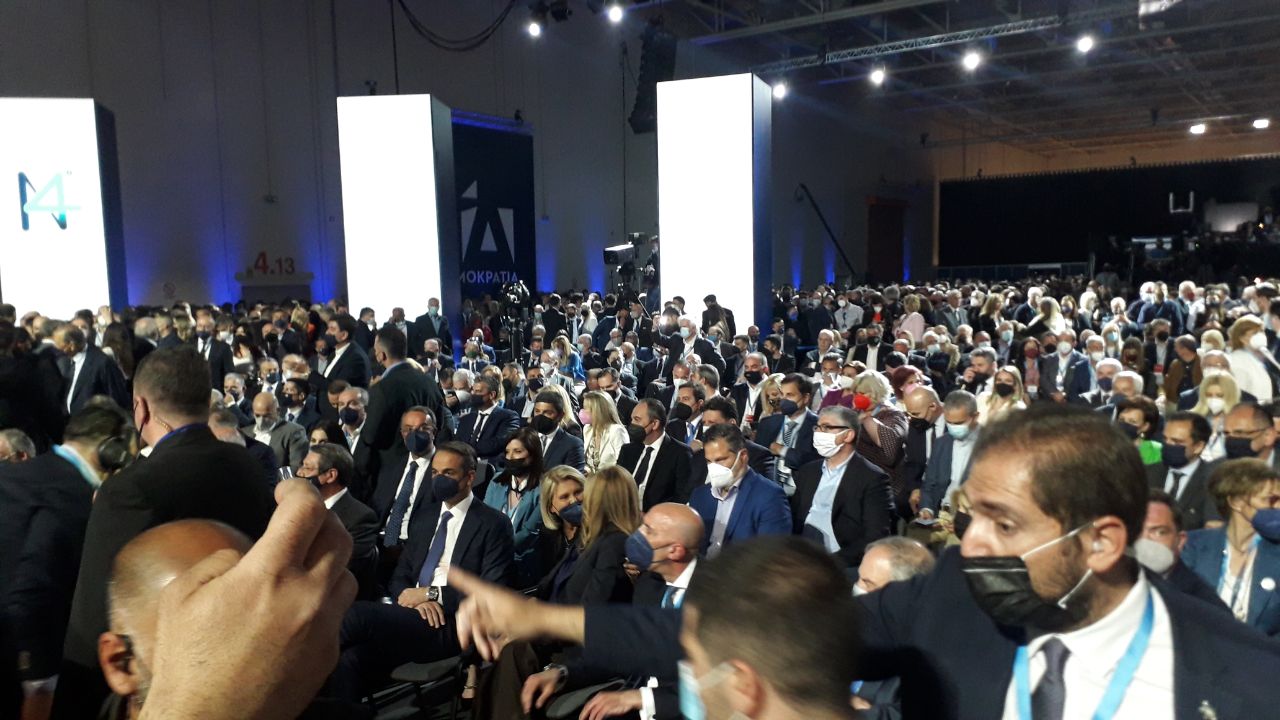 Συνέδριο ΝΔ: Δείτε live της εργασίες της δεύτερης ημέρας (βίντεο)