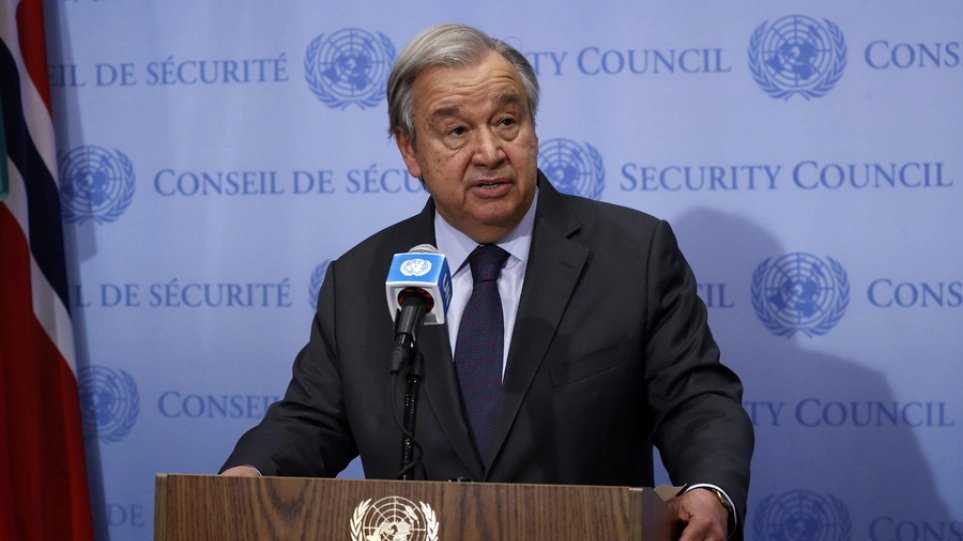 Α.Γκουτέρες: «Δεν θα γίνουν στο άμεσο μέλλον ειρηνευτικές διαπραγματεύσεις»
