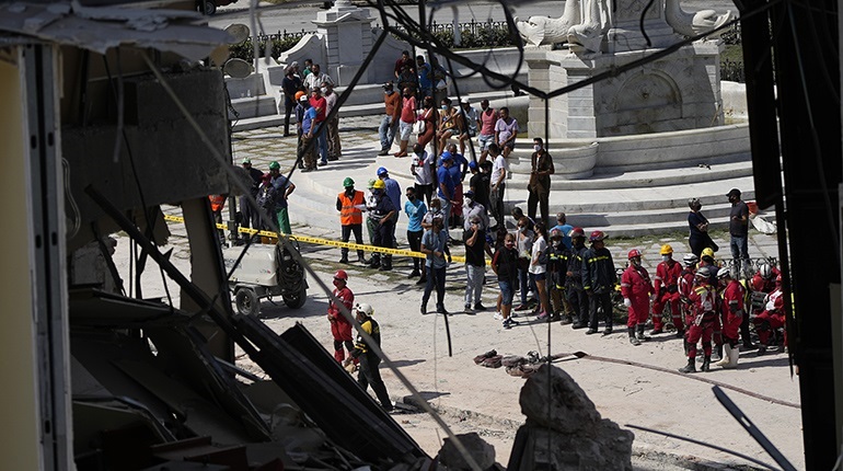 Κούβα: Τους 44 νεκρούς έφθασε ο απολογισμός των θυμάτων της έκρηξης σε ξενοδοχείο της Αβάνας