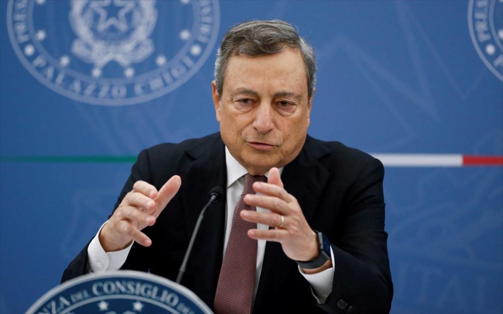 Μ.Ντράγκι: «Πρέπει να αρχίσουμε να σκεφτόμαστε την ανοικοδόμηση της Ουκρανίας»