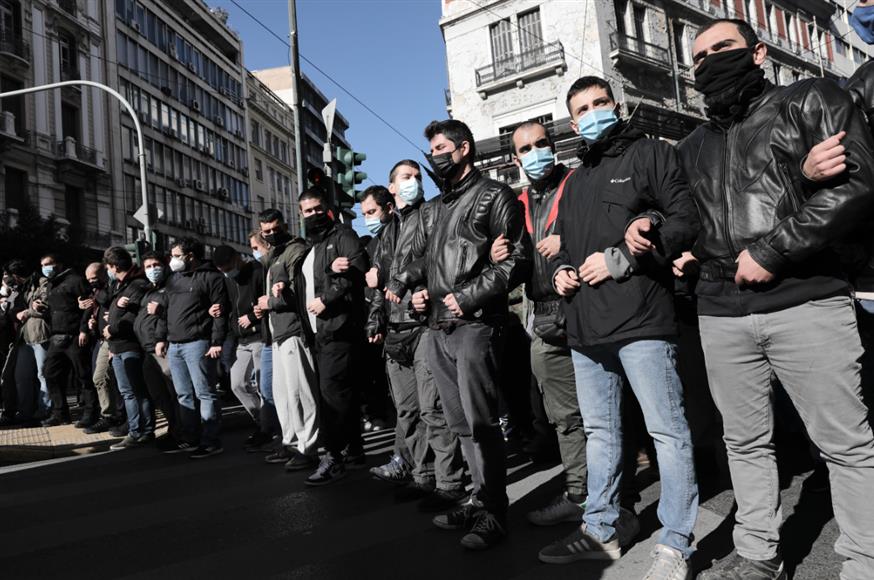 Αθήνα: Πραγματοποιείται φοιτητικό συλλαλητήριο κατά της αστυνόμευσης στα πανεπιστήμια