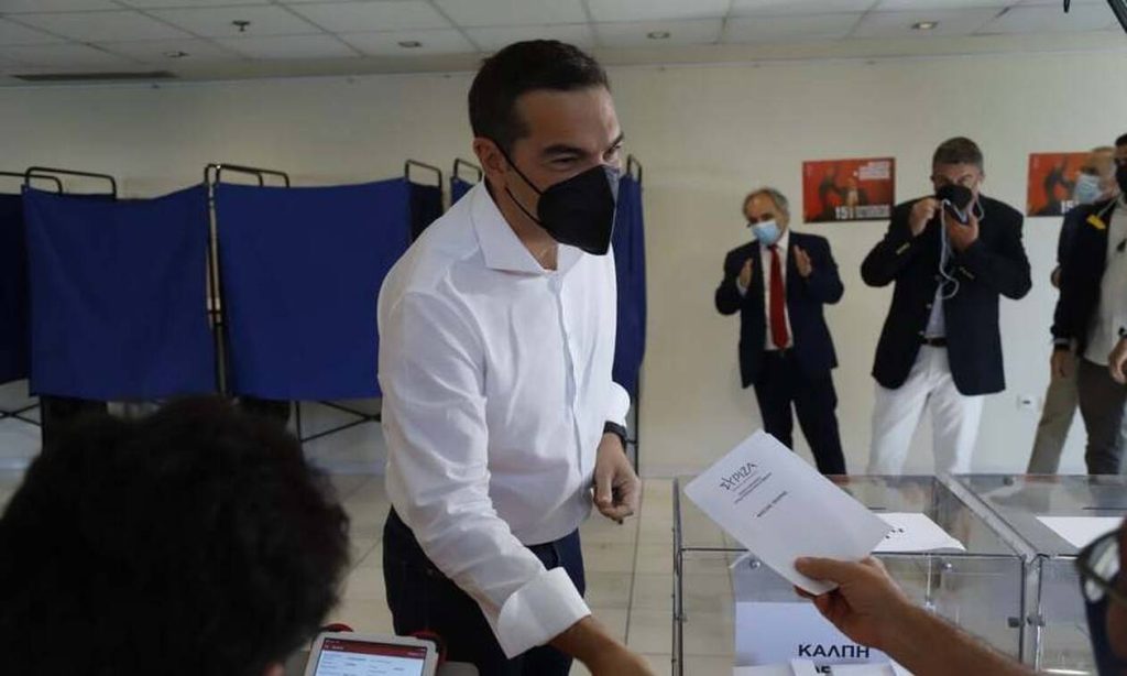Ψήφισε ο Αλέξης Τσίπρας – «Οι πολίτες παίρνουν σήμερα τον ΣΥΡΙΖΑ στα χέρια τους & αύριο την κοινωνία»