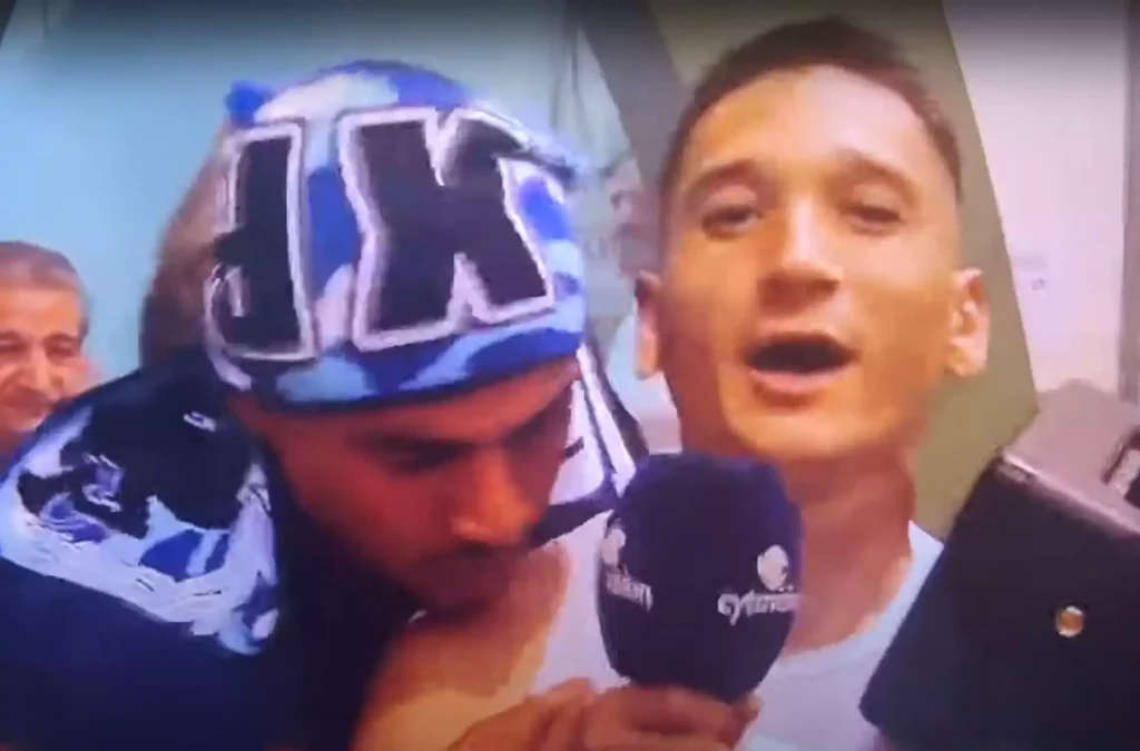 Πανηγυρίζουν με Φουρέιρα οι παίκτες του Απόλλωνα Λεμεσού (βίντεο)