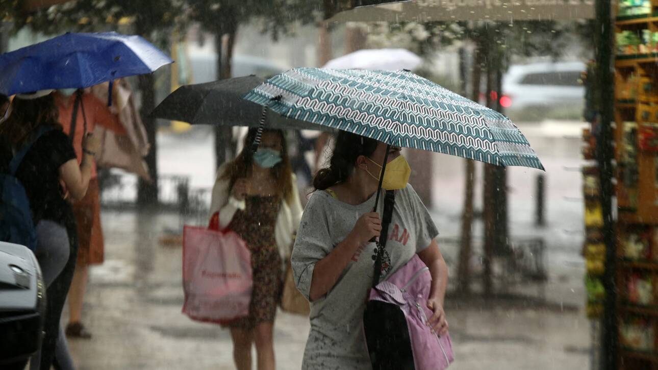 Έκτακτο δελτίο επιδείνωσης του καιρού από την ΕΜΥ – «Έρχονται» βροχές & καταιγίδες