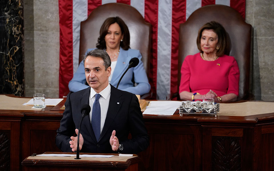 Κ.Μητσοτάκης στο Κογκρέσο: «Οι αγωνιστές του 1821 μιμήθηκαν την αμερικανική επανάσταση»!