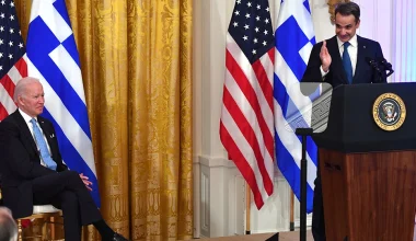 Κ.Μητσοτάκης σε Τ.Μπάιντεν: «Ξέρω ότι οι αντι-ρωσικές κυρώσεις επέφεραν βαρύ πλήγμα στην ελληνική κοινωνία»