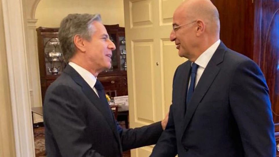 Δένδιας – Μπλίνκεν συζήτησαν για Ουκρανία και στρατηγική σχέση Ελλάδας – ΗΠΑ