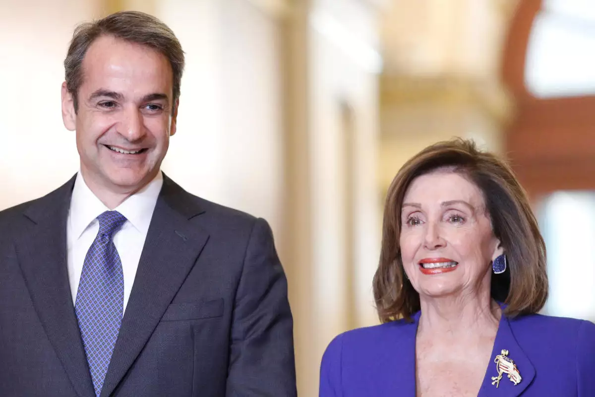 Ζωντανά η συνάντηση Κ.Μητσοτάκη και Ν.Πελοζί στο Κογκρέσο των ΗΠΑ