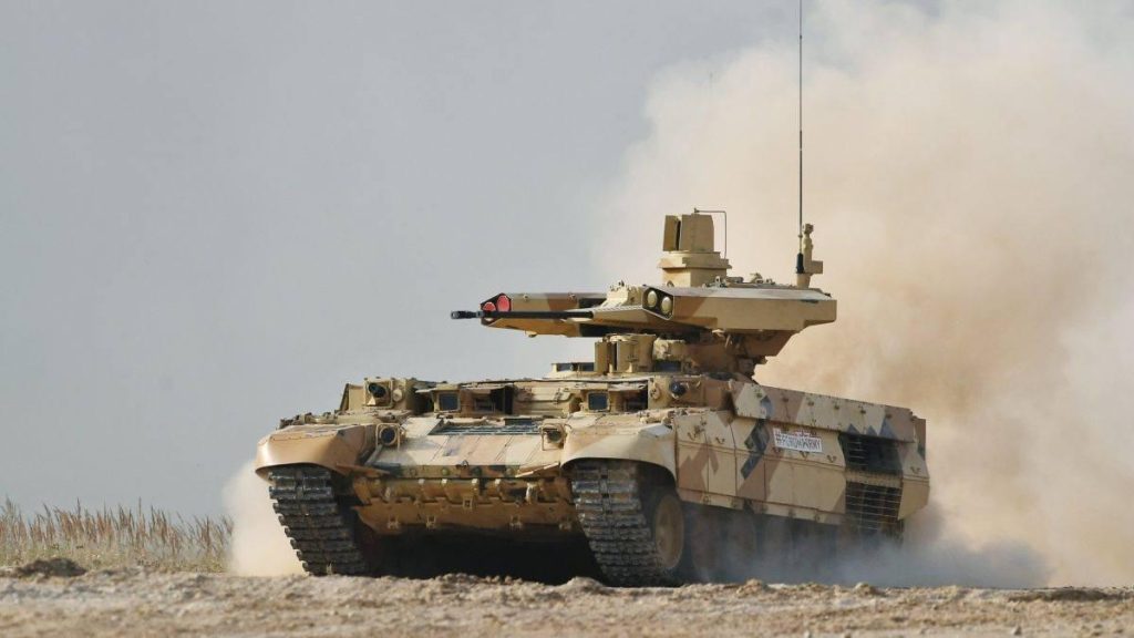 Κομβόι ΒΜP-T Terminator διασπά την ουκρανική αμυντική διάταξη στο Σεβεροντονέτσκ (βίντεο)