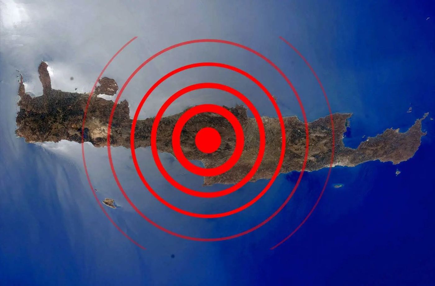 Κρήτη: Σεισμική δόνηση 3,5 Ρίχτερ «ταρακούνησε» το Αρκαλοχώρι