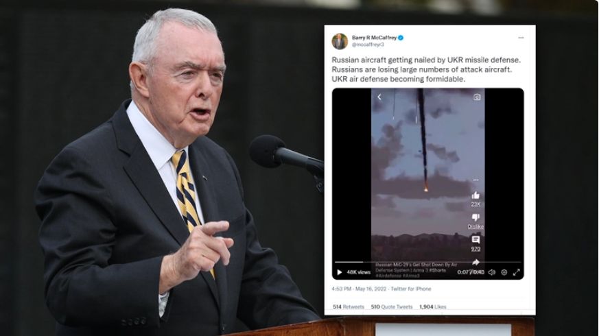 Αμερικανός στρατηγός παρουσίασε βιντεοπαιχνίδι ως «πραγματικό» πλάνο κατάρριψης ρωσικού αεροσκάφους! (βίντεο)