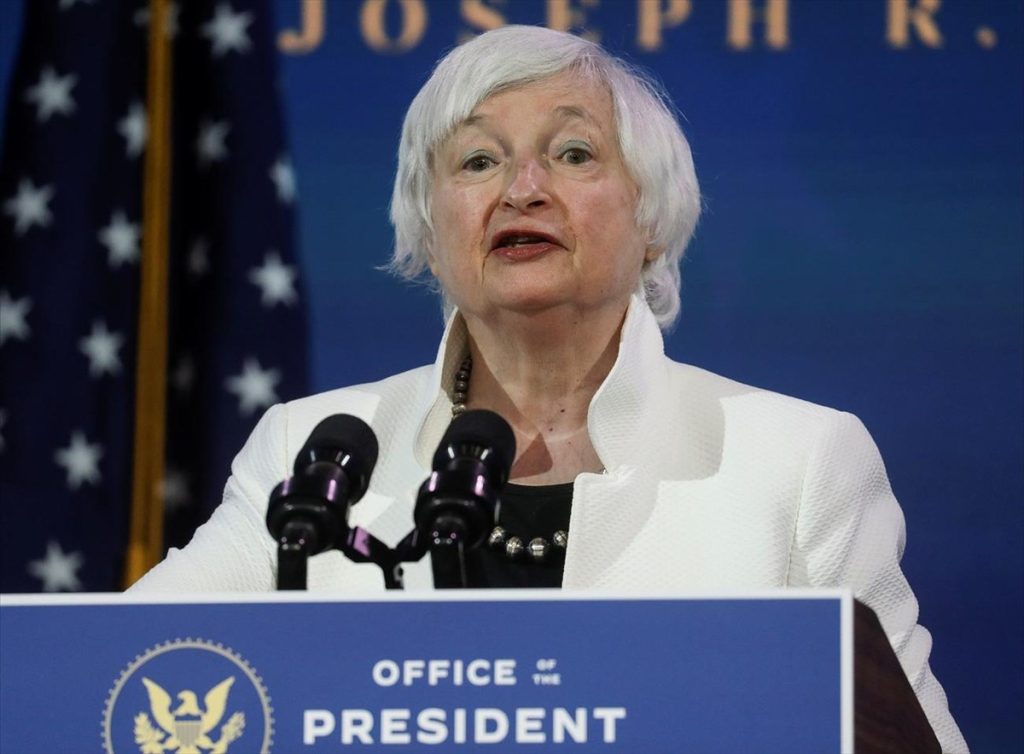 Τζάνετ Γέλεν: «H G7 συμφώνησε να στηρίξει την Ουκρανία»