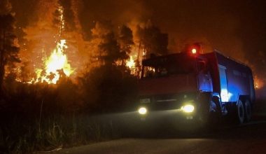 Υπό μερικό έλεγχο η πυρκαγιά σε δασική έκταση στο Αμόνι Κορινθίας