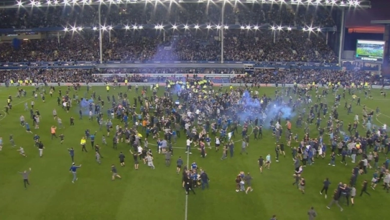 «Χαμός» στο Έβερτον – Κρίσταλ Πάλας – Ο Πατρίκ Βιεϊρά κλώτσησε οπαδό