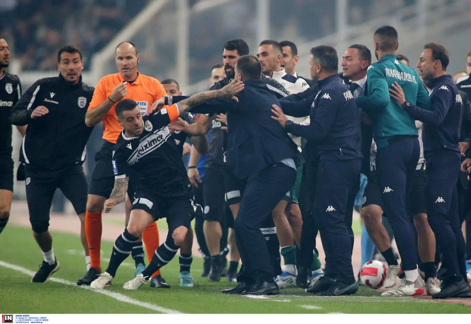 Παναθηναϊκός – ΠΑΟΚ: Έξαλλος ο Βιεϊρίνια με μέλος της αποστολής του τριφυλλιού