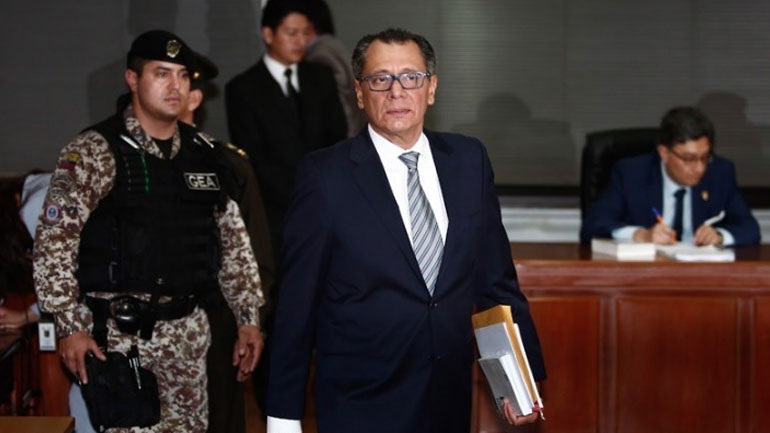 Στη φυλακή εκ νέου ο πρώην αντιπρόεδρος του Ισημερινού