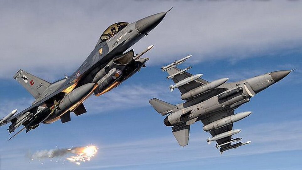 Εμπλοκές μεταξύ ελληνικών και τουρκικών μαχητικών F-16 στο νοτιοανατολικό Αιγαίο