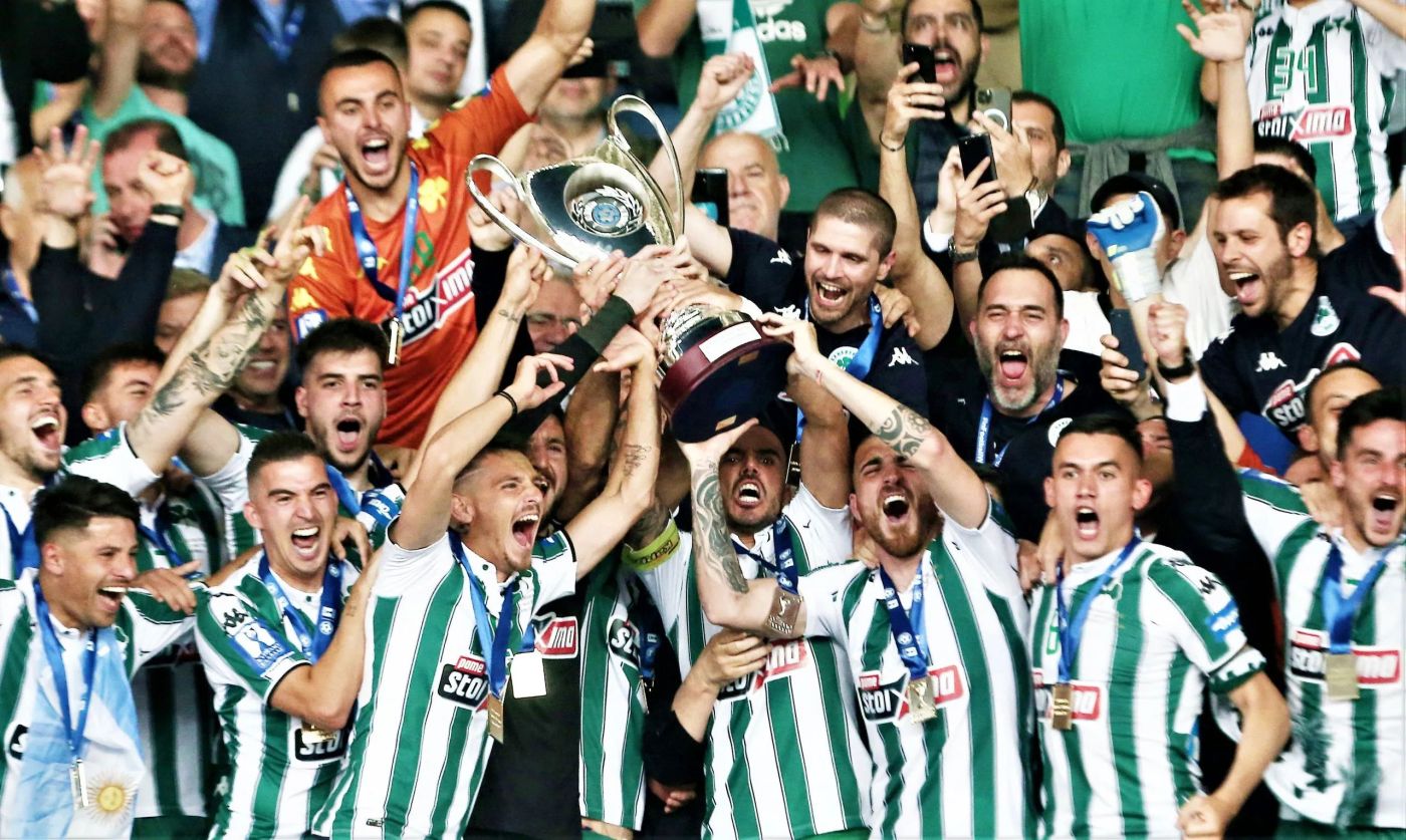 Ο Παναθηναϊκός το… έκαψε στον Κ.Αργυρό και την Ε.Φουρέιρα μετά την κατάκτηση του Κυπέλλου Ελλάδας (βίντεο)