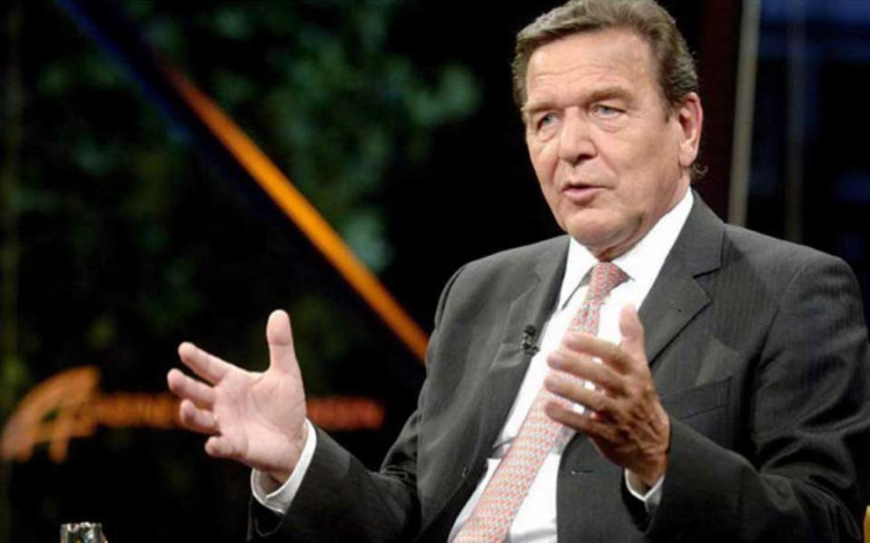 Η Gazprom πρότεινε τον Γκέρχαρντ Σρέντερ ως μέλος του Εποπτικού Συμβουλίου της