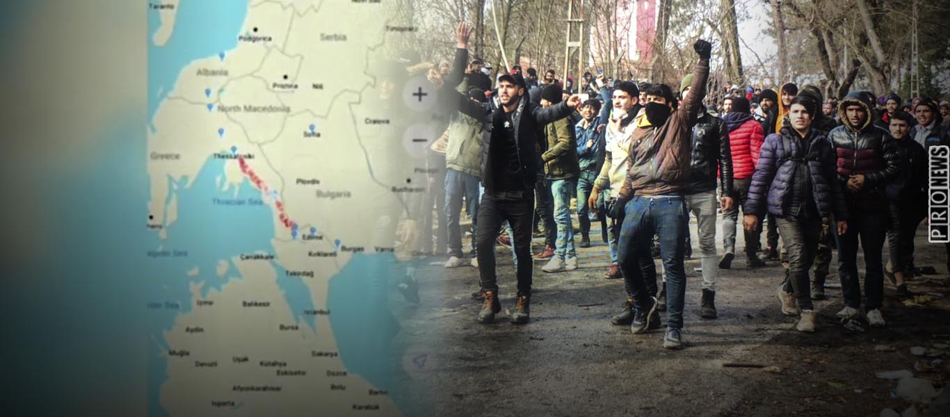 ΑΠΟΚΛΕΙΣΤΙΚΟ: Xάρτης με όλα τα οχυρά και τις ενέδρες του Έβρου στα χέρια παράνομων μεταναστών που εισέρχονται στην Ελλάδα