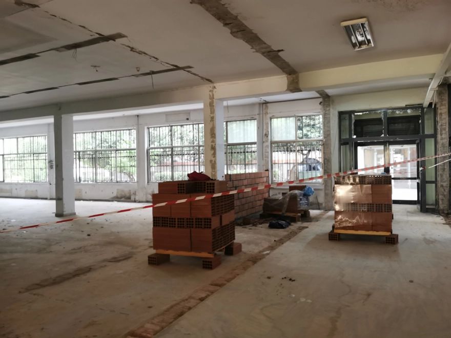 ΑΠΘ: Ξεκίνησαν σήμερα οι εργασίες για την κατασκευή βιβλιοθήκης στο πρώην «Στέκι στο Βιολογικό» (φώτο)