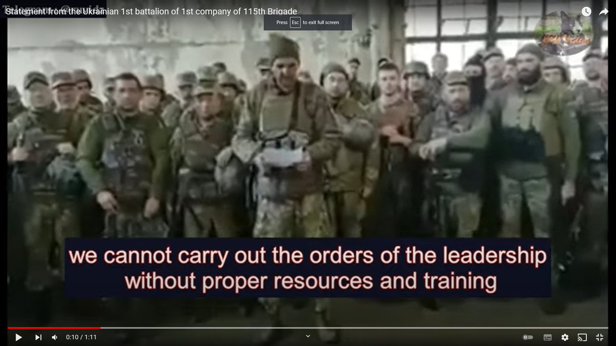 Βίντεο: Περνούν από στρατοδικείο τους άνδρες της 115ης ουκρανικής Ταξιαρχίας που αρνήθηκαν να πολεμήσουν
