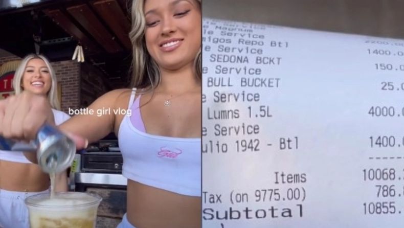 «Τρελάθηκε» το TikTok με τα φιλοδωρήματα που βγάζει μια σερβιτόρα (φώτο-βίντεο)