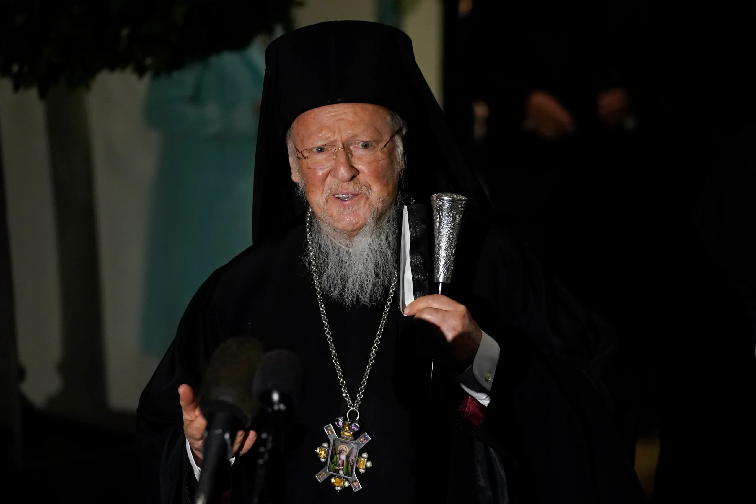 Μήνυμα υπέρ της ειρήνης έστειλε ο Οικουμενικός Πατριάρχης Βαρθολομαίος από το Άγιο Όρος
