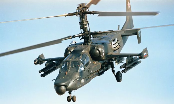 Ρωσικό Υπουργείο Άμυνας: Πλάνα μάχης της μονάδας αερομεταφερόμενων δυνάμεων και επιθετικών ελικοπτέρων Ka-52