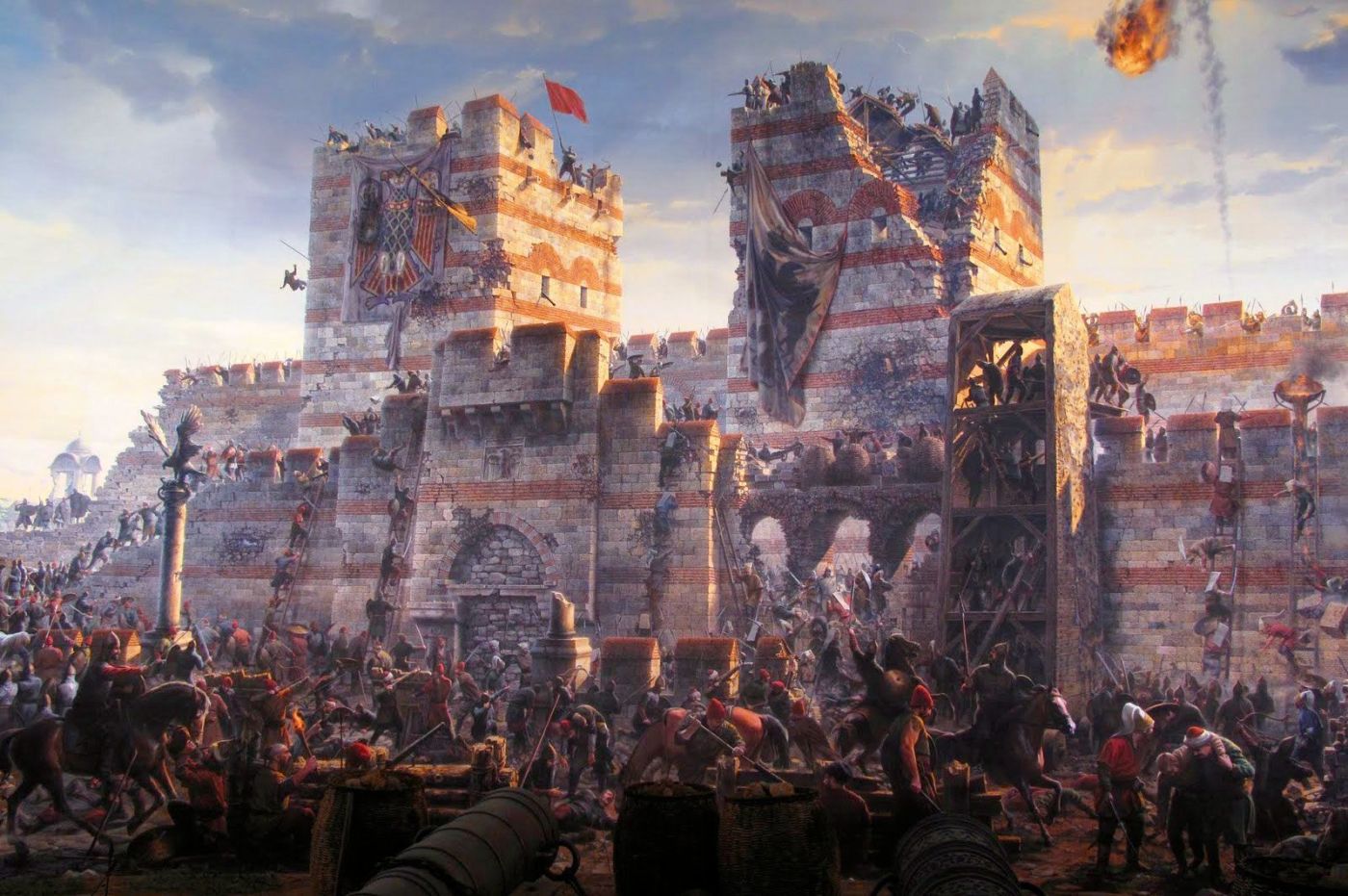 Η πολιορκία και η πτώση της Κωνσταντινούπολης