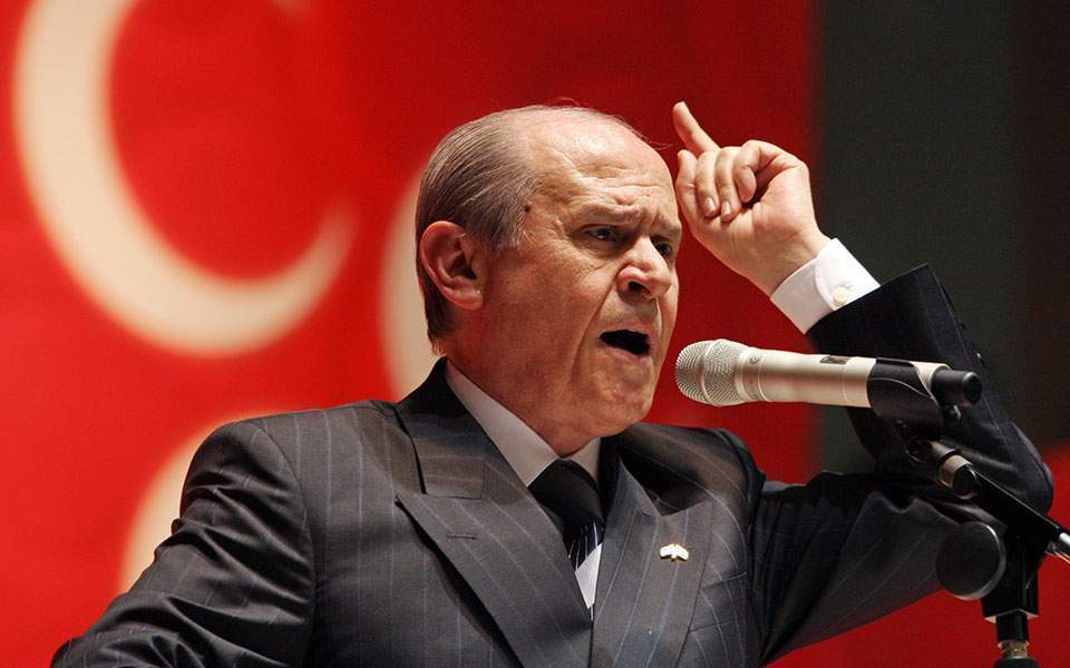 Ν.Μπαχτσελί: «Οι Έλληνες θέλουν να κάνουν την «Ιστανμπούλ» Κωνσταντινούπολη»