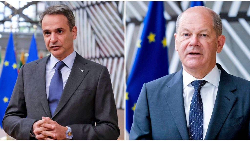 Με τον Ο.Σολτς συναντήθηκε ο Κ.Μητσοτάκης – «Η Τουρκία με την επιθετικότητά της υπονομεύει την σταθερότητα στην περιοχή»