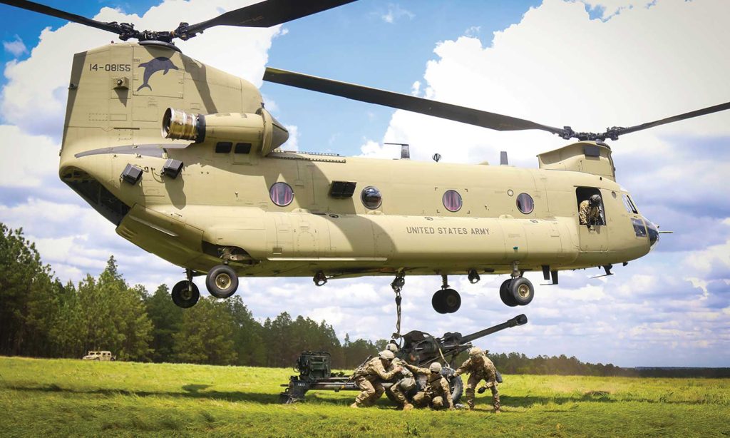 60 μέσα μεταφορικά ελικόπτερα Chinook CH-47 για την Γερμανία