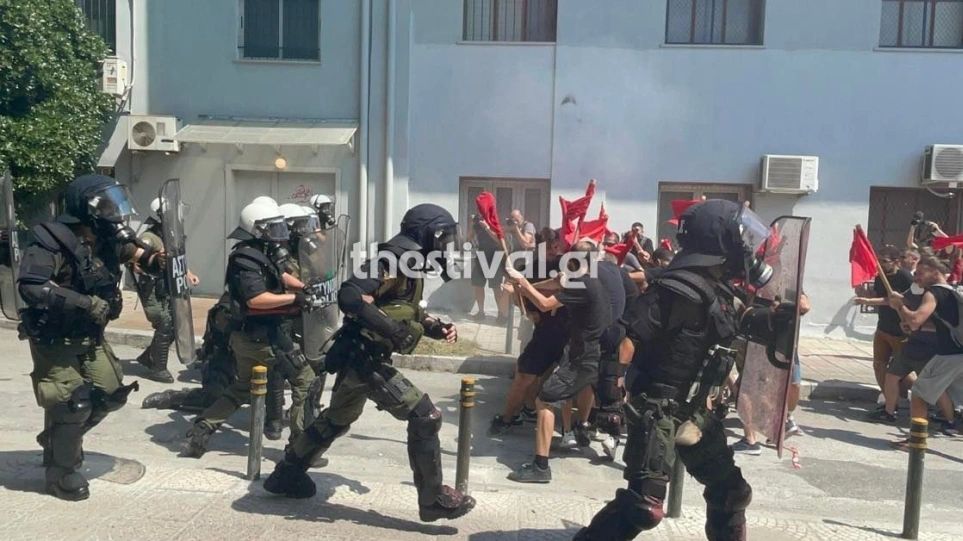 Επεισόδια και προσαγωγές στο ΑΠΘ (βίντεο)