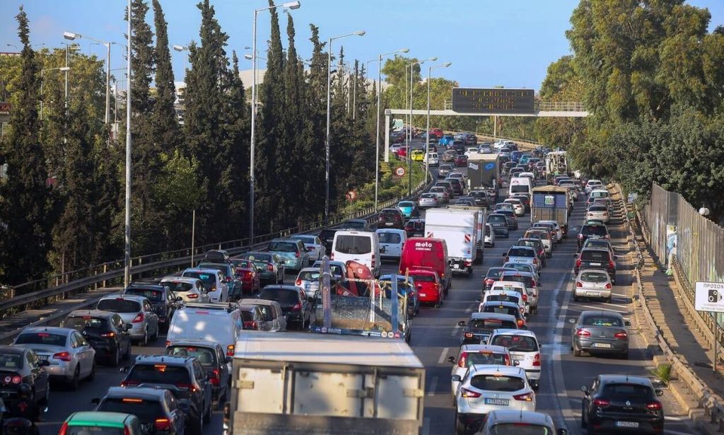 Αυξημένη η κίνηση στους δρόμους της Αττικής – Που έχει μποτιλιάρισμα (χάρτης)