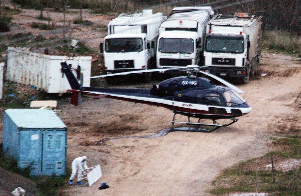 Σαν σήμερα η κινηματογραφική απόδραση του Β.Παλαιοκώστα με ελικόπτερο από τις φυλακές Κορυδαλλού