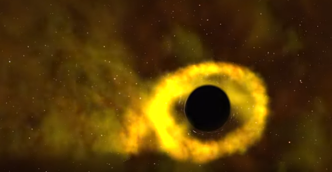 Η NASA κατέγραψε το «τραγούδι» της Μαύρης Τρύπας