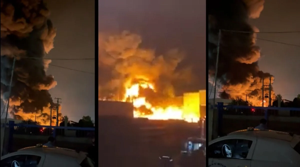 Υπό έλεγχο τέθηκε η φωτιά που ξέσπασε σε εργοστάσιο με πλαστικά στον Ασπρόπυργο