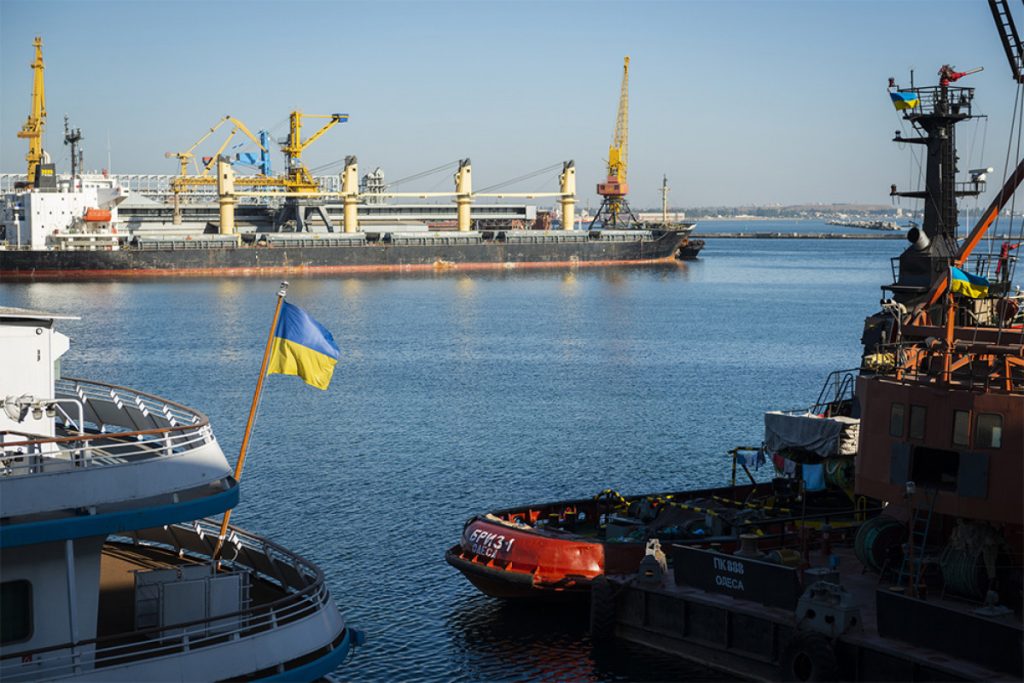 Η Ρωσία «έτοιμη» να εγγυηθεί την ασφάλεια των πλοίων που θα αποπλέουν από τα ουκρανικά λιμάνια