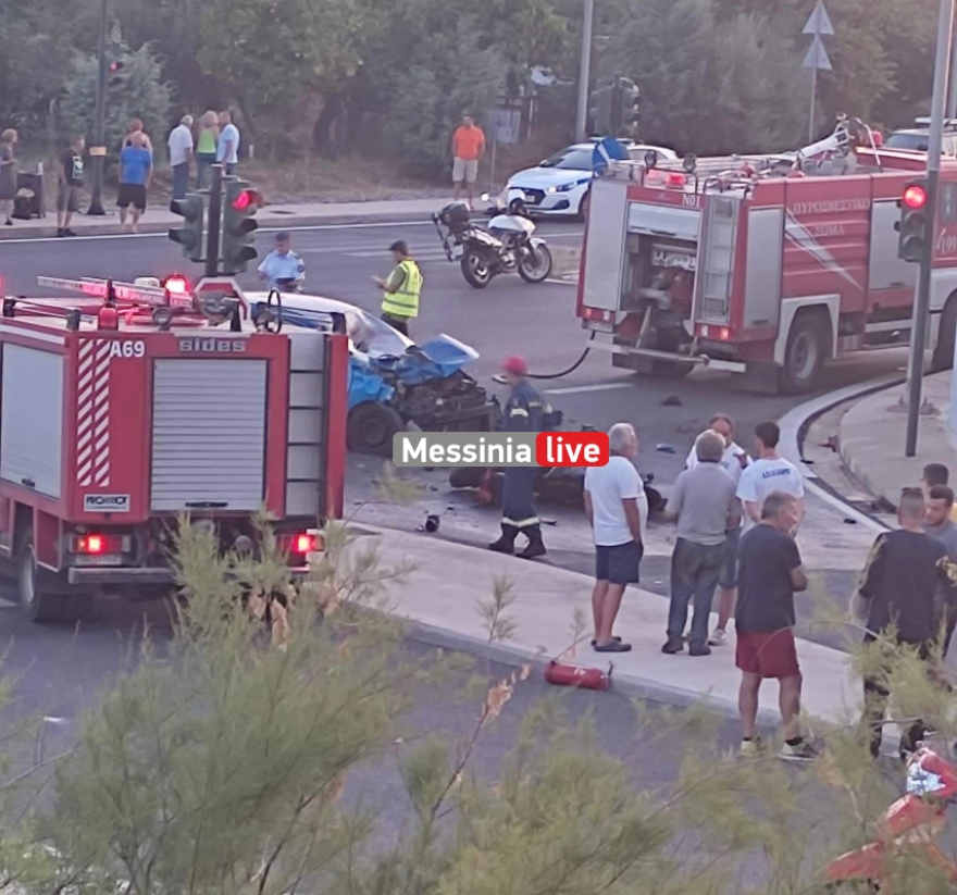Καλαμάτα: Νεκρός 26χρονος μοτοσικλετιστής έπειτα από σφοδρή σύγκρουση με αυτοκίνητο