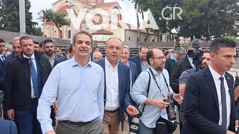 Κ.Μητσοτάκης από Θέρμη: «Η σταθερή και ισχυρή κυβέρνηση είναι προϋπόθεση εθνικών επιτυχιών»