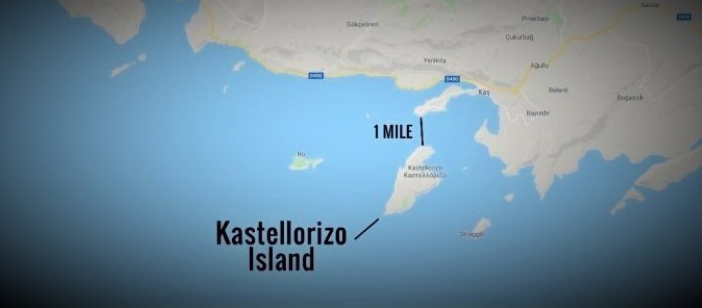 Οι Τούρκοι βάζουν στο «στόχαστρο» το Καστελόριζο: «Είναι ο ελληνικός κόμπος στο Αιγαίο»