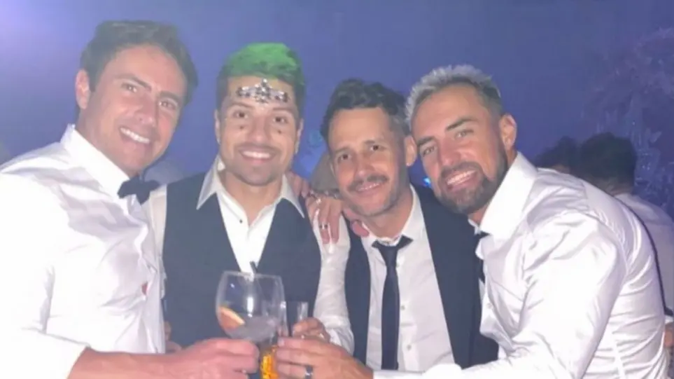 Παναθηναϊκός: Ο Σ.Παλάσιος έβαψε πράσινα τα μαλλιά για τον γάμο του