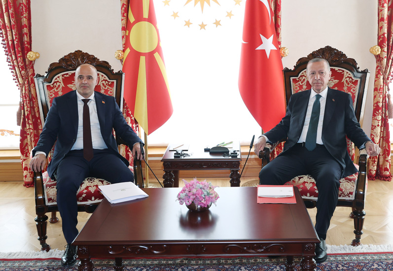 Συνάντηση Ν.Κοβάτσεφσκι και Ρ.Τ.Ερντογάν – «Άριστες» χαρακτήρισαν τις οικονομικές σχέσεις τους