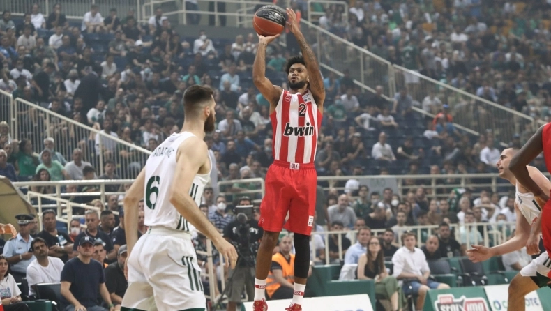 Παναθηναϊκός – Ολυμπιακός 72-78: «Ερυθρόλευκη» ανατροπή με «καυτό» Ντόρσεϊ – Ένα βήμα μακρυά από την στέψη